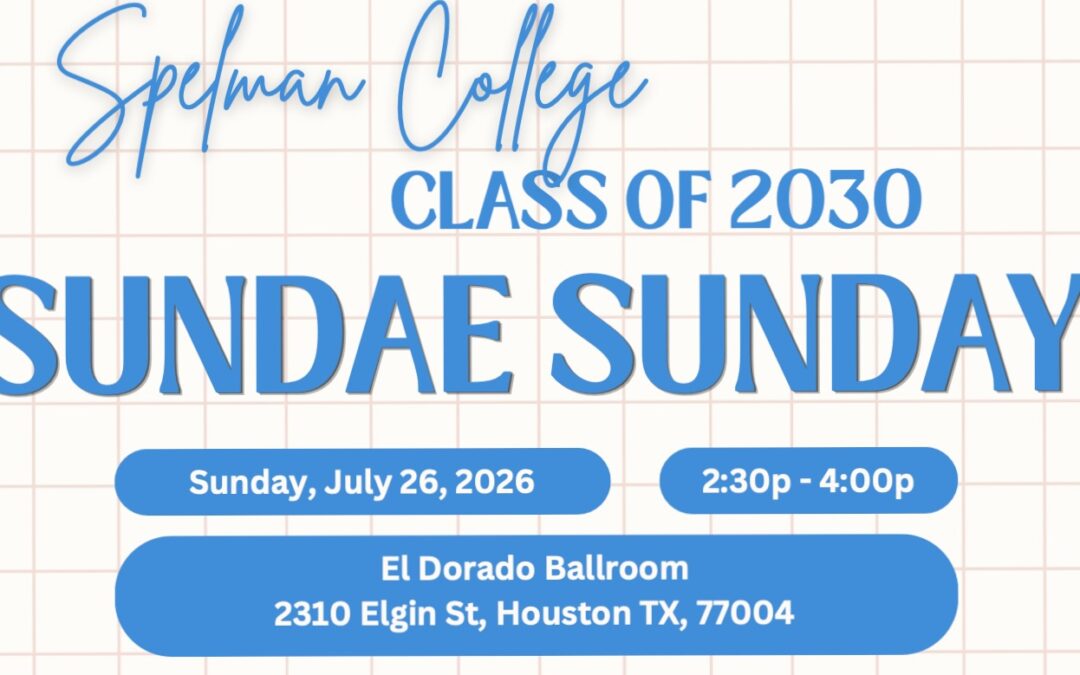 Sundae Sunday! Welcome Class of 2030!